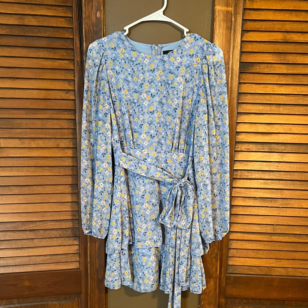 Forever 21 Long Sleeved Flowy Floral Cottagecore Dress
